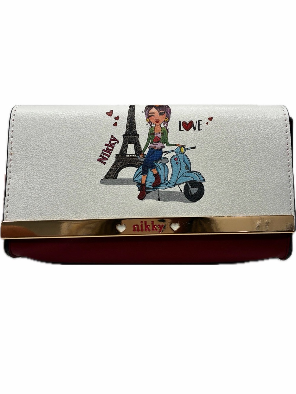 Nicole Lee Clutch Scooter Sophie Paris Eiffel Tower